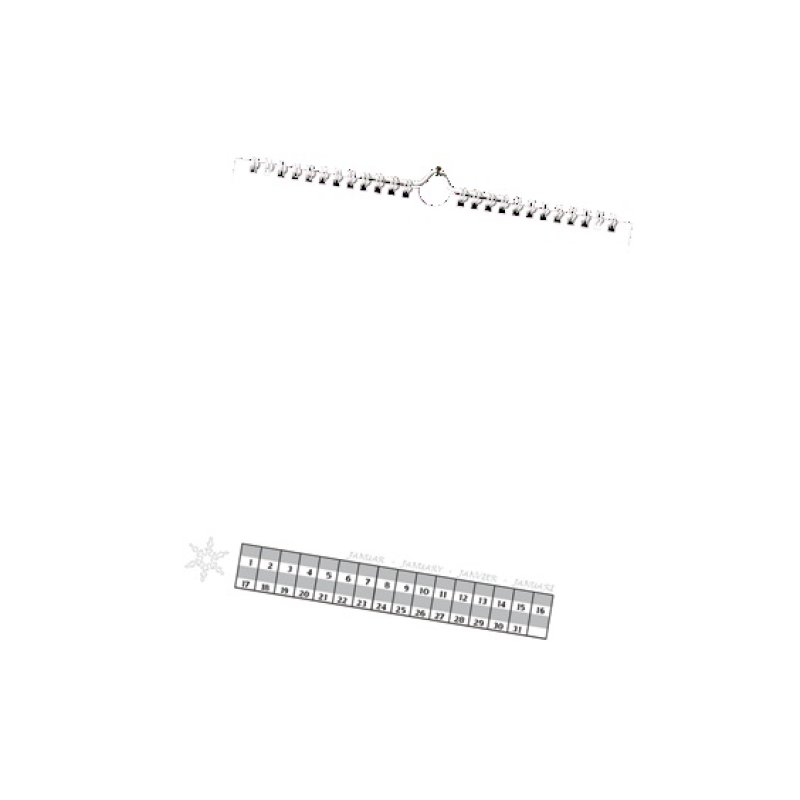 Folia 23600 calendrier Table
