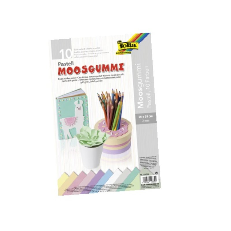 Folia 231095 mousse à découper Multicolore