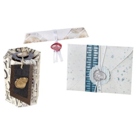 folia Cire à cacheter STYLE, kit de 4