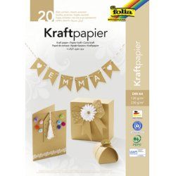 Folia 698 papier créatif papier d'art 20 feuilles