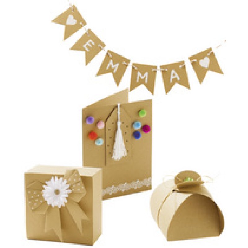 folia Carton kraft, 230 g/m2, 500 x 700 mm, 25 feuilles