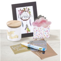 folia Film de transfert, 90 x 160 mm, 8 feuilles, assorti