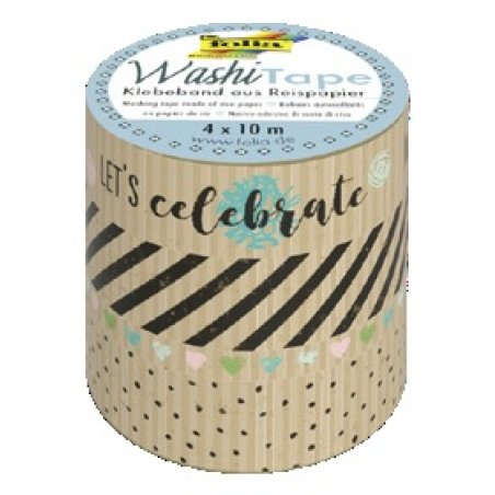 Folia 26446 scotch adhésif décoratif 10 m Multicolore