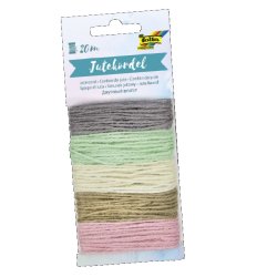 folia Cordon de jute, 5 x 4 m, assorti