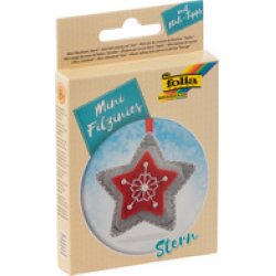 folia Mini kit de feutrine "Filzinies", bonhomme de neige