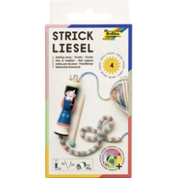 folia Tricotin, avec laine et aiguille à broder