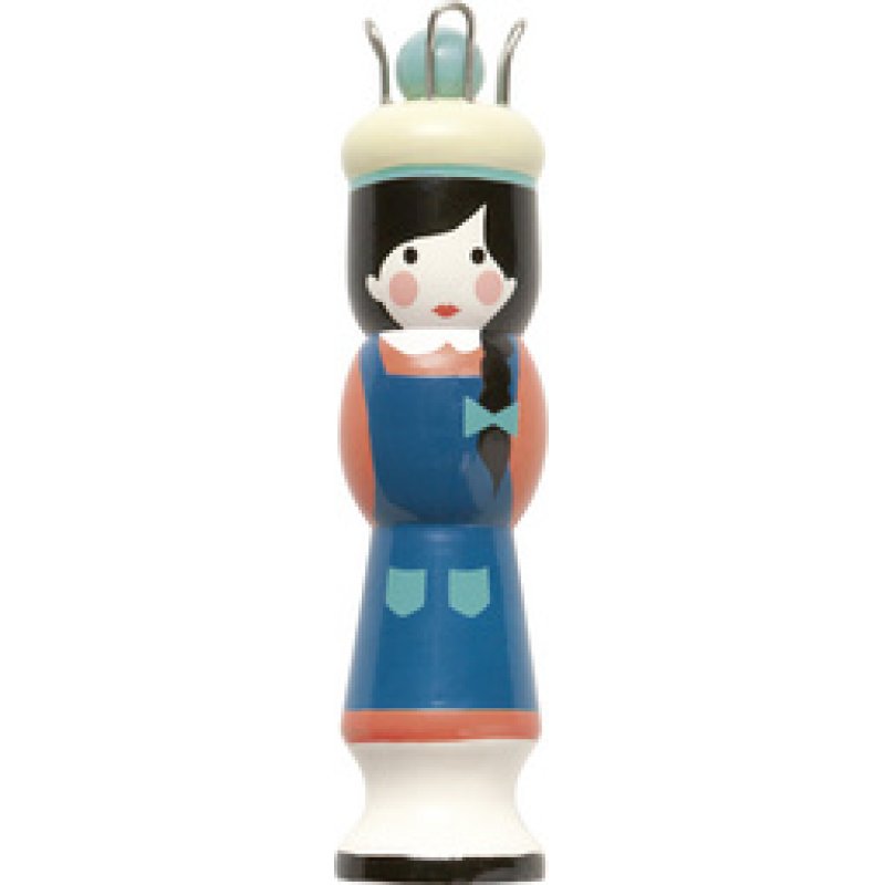 folia Tricotin, avec laine et aiguille à broder