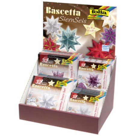 folia Feuilles de papier à plier, Bascetta II, présentoir