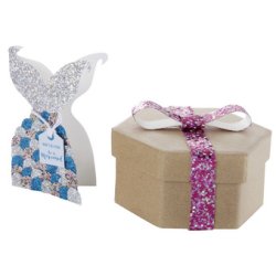 folia Carton à paillettes "GROS", 500 x 700 mm, 300 g/m2