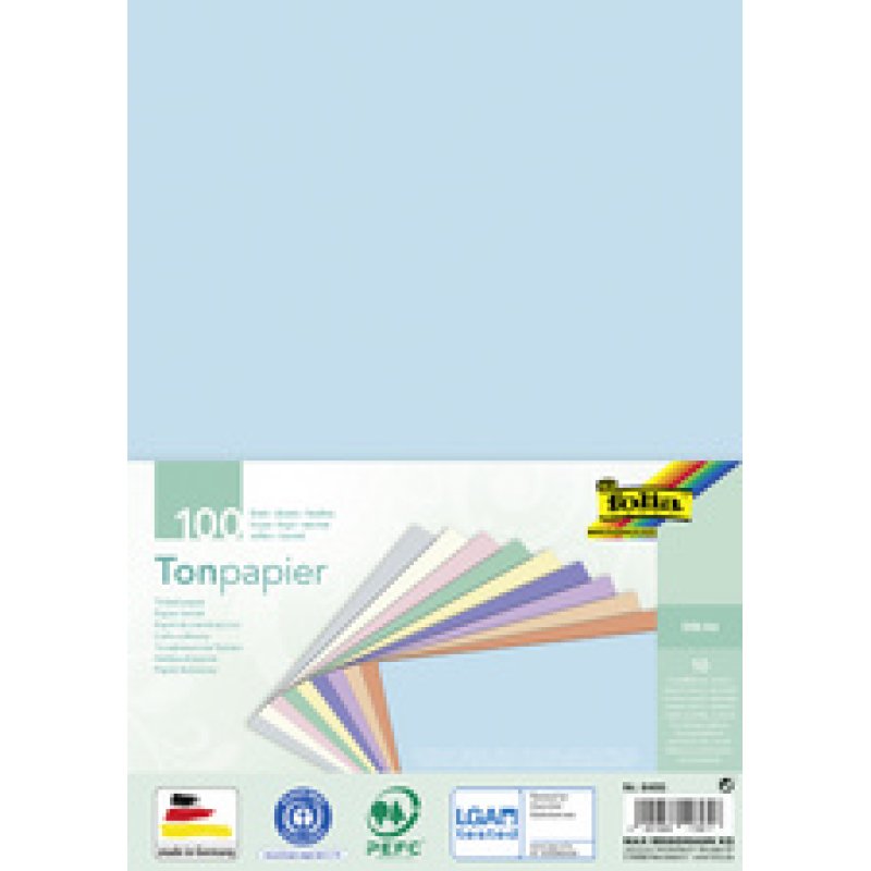 folia Papier de couleur PASTEL, A4, 130 g/m2