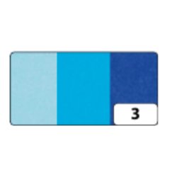 folia Papier de soie en rouleau, 500 x 700 mm, tons de bleu