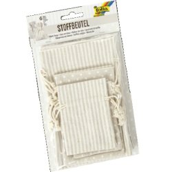 folia Sachet en tissu avec impression de motif, 3 tailles