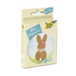 folia Mini Kit à coudre en feutre "Filzinies", Lièvre