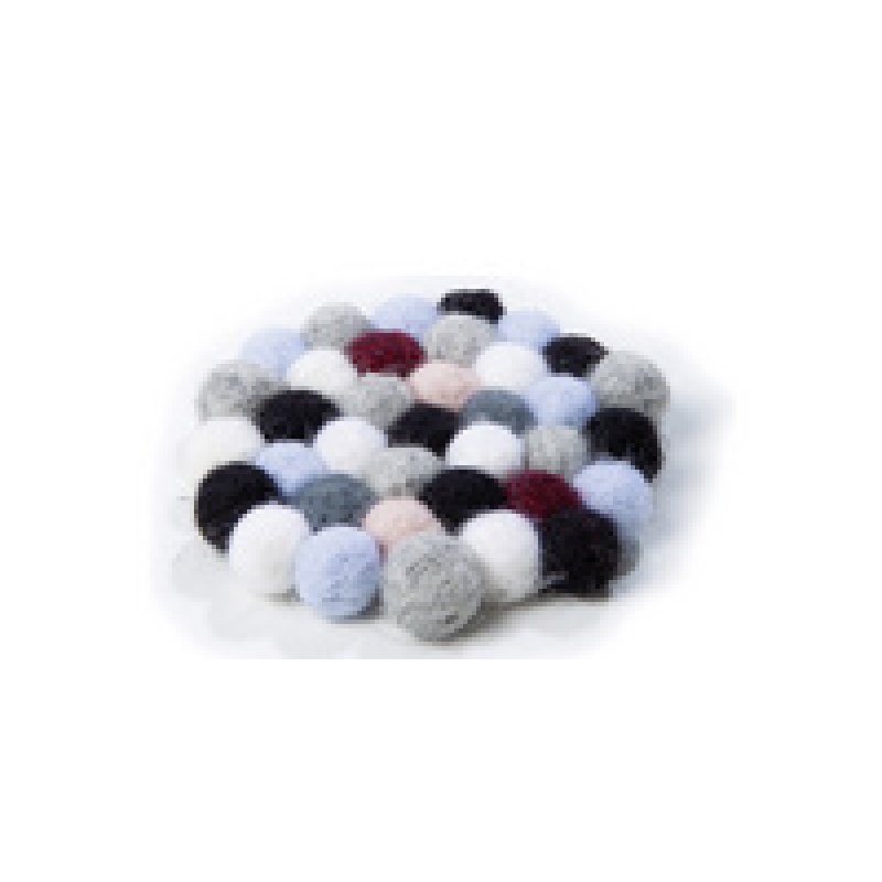 folia Boules en feutre PURE TREND, laine mérinos