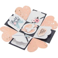 folia Explosion Box - kit d'activités manuelles "Romantic"