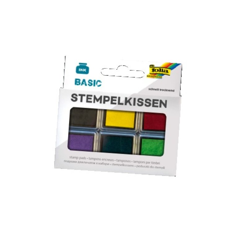 Folia 03 0180 ink pad Multicolour 6 pc(s)