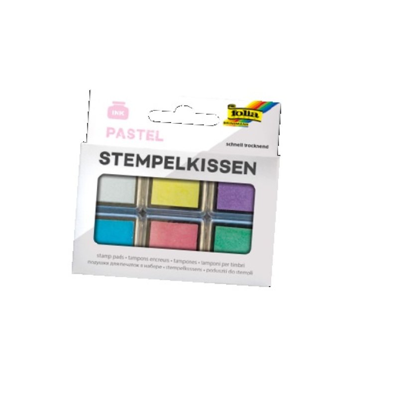 Folia 30181 ink pad Multicolour 6 pc(s)