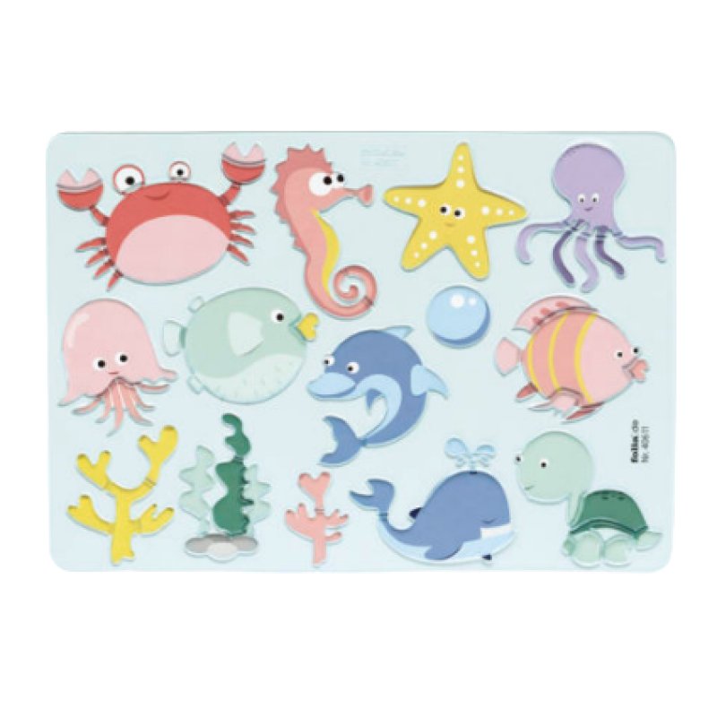 Folia 40611 papeterie Multicolore Pochoir art