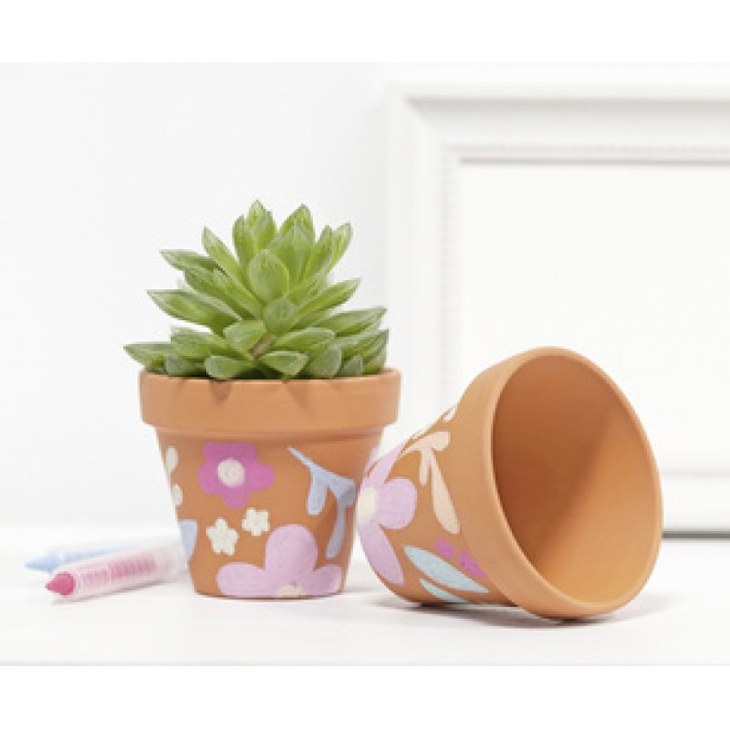 folia Crayon craie PASTEL, couleurs assorties, étui de 6