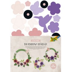 folia Kit de couronne de fleurs, pour 3 couronnes