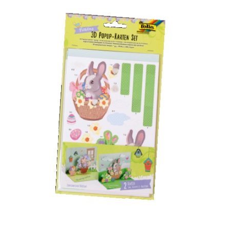folia Kit de cartes PopUp 3D "Printemps"