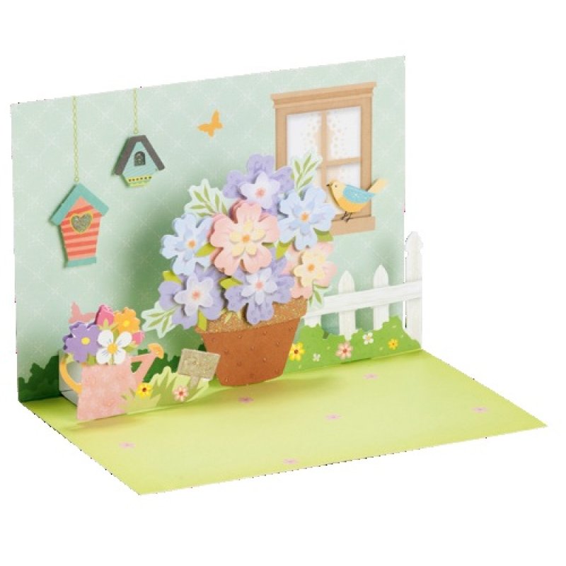 folia Kit de cartes PopUp 3D "Printemps"