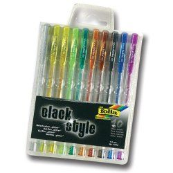 Folia 1913 stylo à encre gel Stylos à encre gel avec bouchon Multicolore 10 pièce(s)