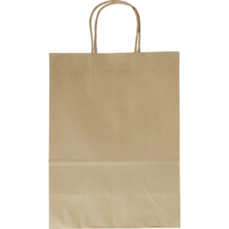 folia Sac en papier, 240 x 120 x 310 mm, naturel