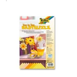 folia Feutrine de bricolage TON-IN-TON MIX, jaune
