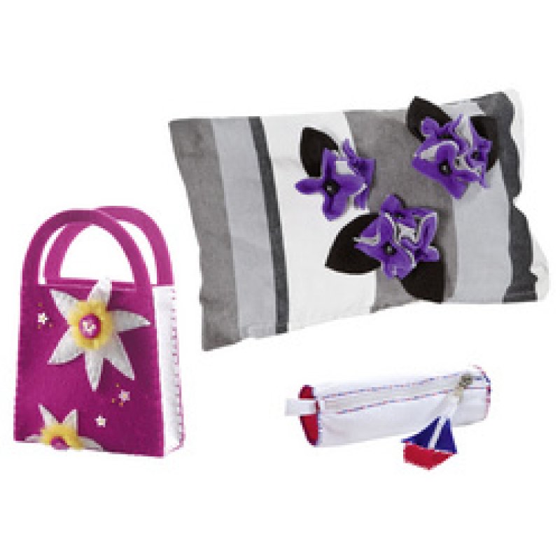 folia Feutrine de bricolage, 450 mm x 5 m, rouge vif