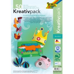 folia Papier de couleur/carton de bricolage, MIX