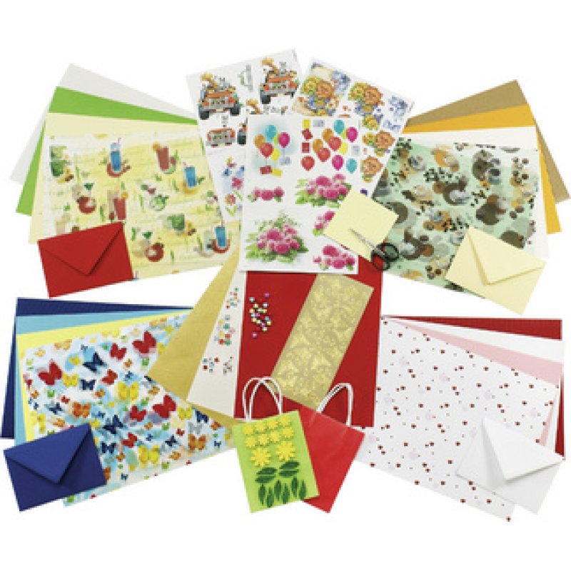 folia Kit créatif Tendance de bricolage, 114 pièces