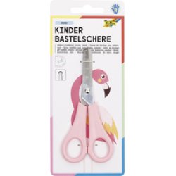 folia Ciseaux de bricolage pour enfants, rond, L: env.135 mm