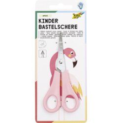 folia Ciseaux de bricolage pour enfants, pointu, L: 135 mm