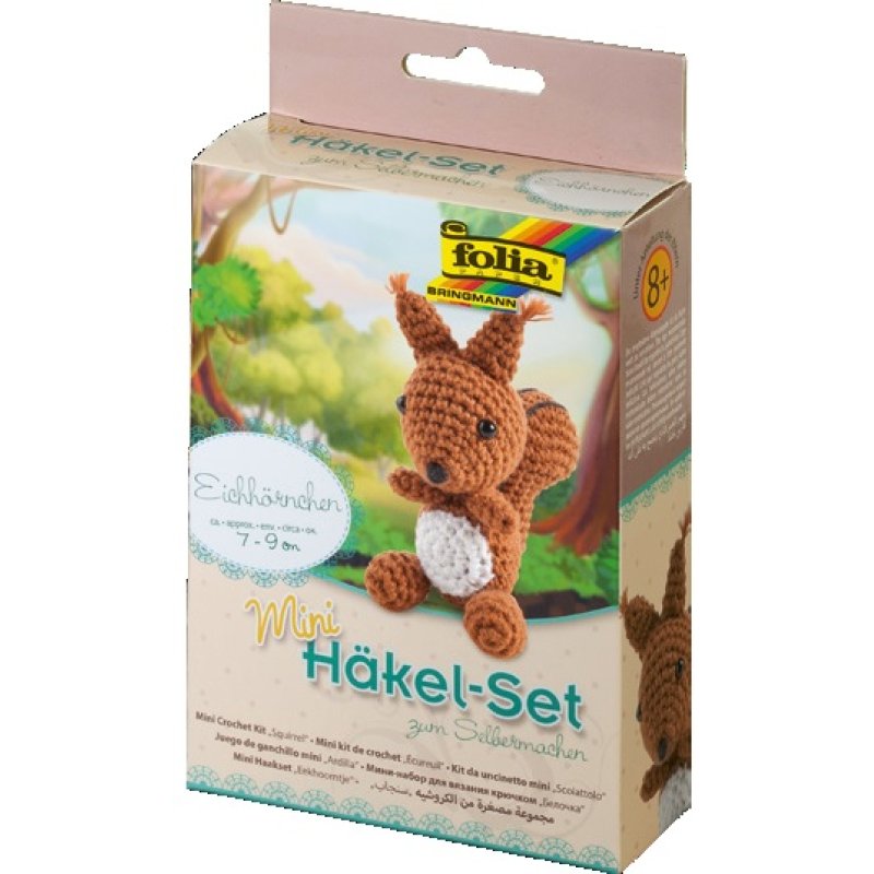folia Mini kit crochet "Ecureuil"