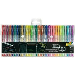 folia Stylo gel MEGA SELECTION, assorti, étui de 30