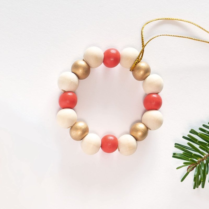 folia Kit Etoiles en perles en bois CLASSIC, 161 pièces