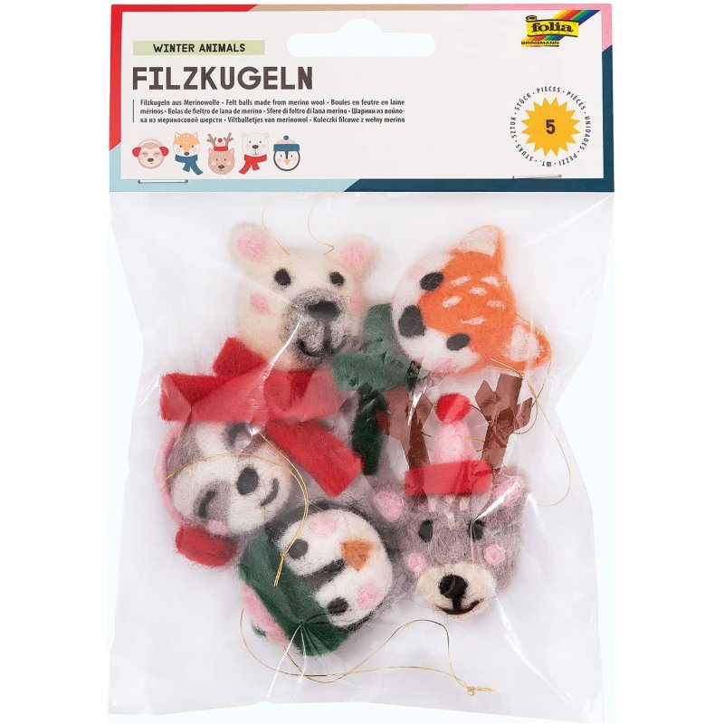 Folia filzkugeln