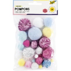 folia Pompons UNICORN, différentes tailles