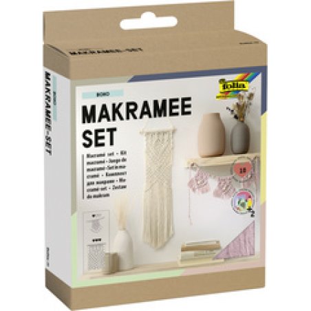 folia Kit macramé BOHO, 10 pièces