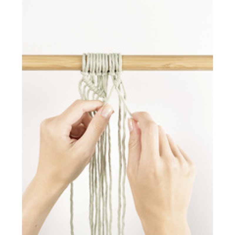 folia Kit macramé BOHO, 10 pièces