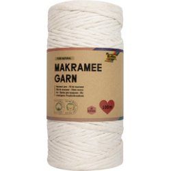 folia Fil de macramé PURE NATURAL, longueur: 100 m