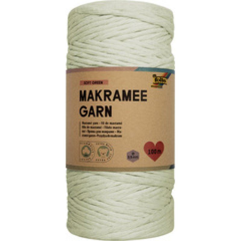 folia Fil de macramé PURE NATURAL, longueur: 100 m