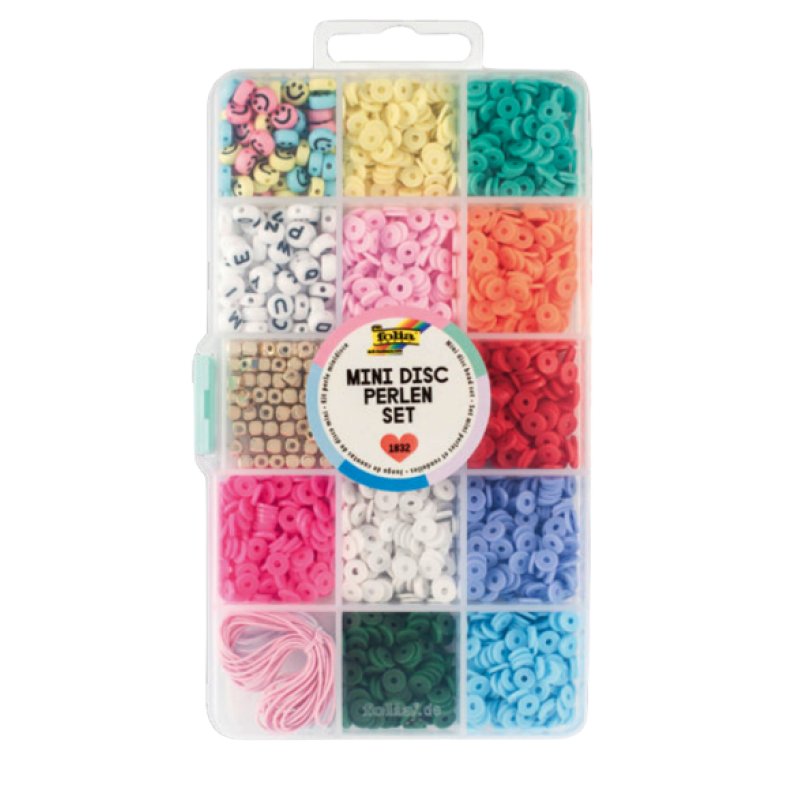 folia Kit de perles Mini disc, 1.832 pièces
