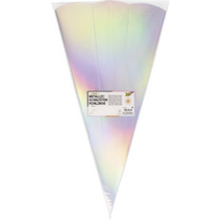 folia Metallic-Schultüten-Zuschnitt, 6-eckig, irisierend