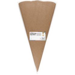 folia Kraftkarton-Schultüten-Zuschnitt, 6-eckig, naturbraun