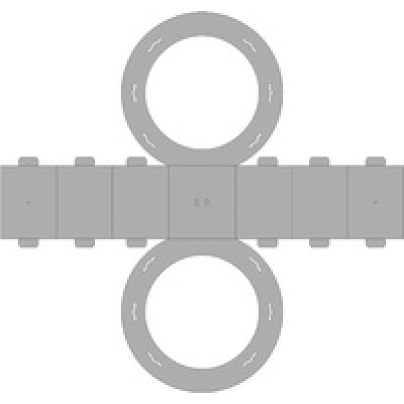 folia Pièces en carton pour lanterne, fuchsia