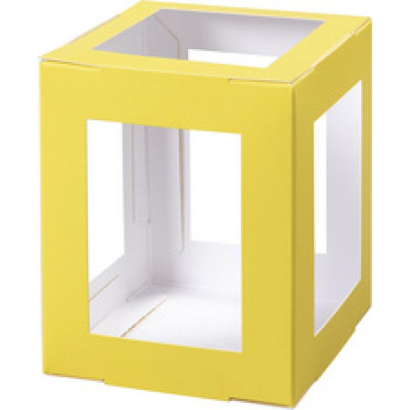folia Pièces en carton pour lanterne, 135x135x180 mm, blanc