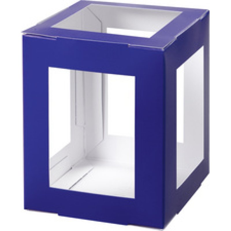 folia Pièces en carton pour lanterne, 135x135x180 mm, vert