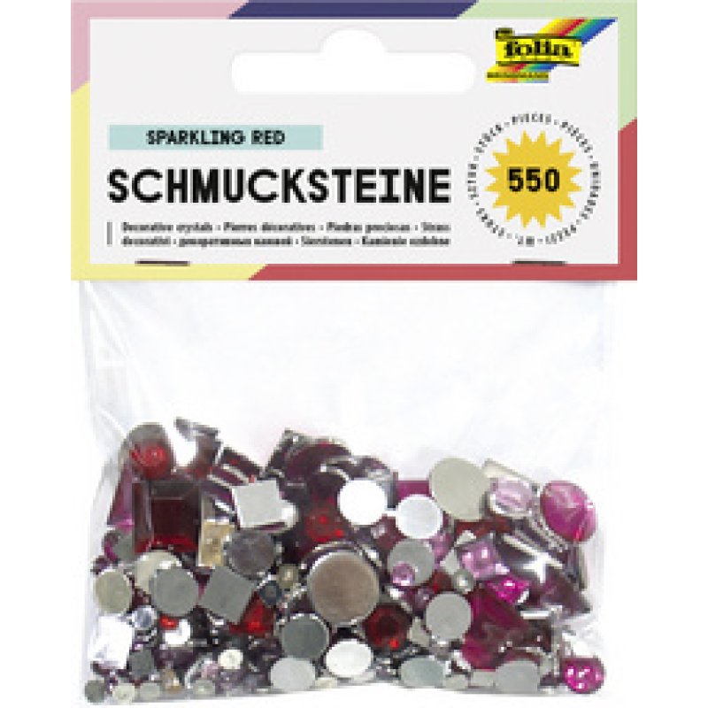 folia Pierres décoratives "Sparkling Clear", acrylique